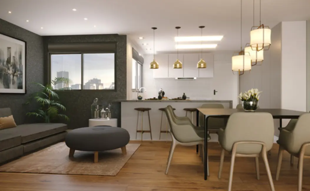 Foto 3 de Apartamento com 3 quartos à venda, 151m2 em Mercês, Curitiba - PR