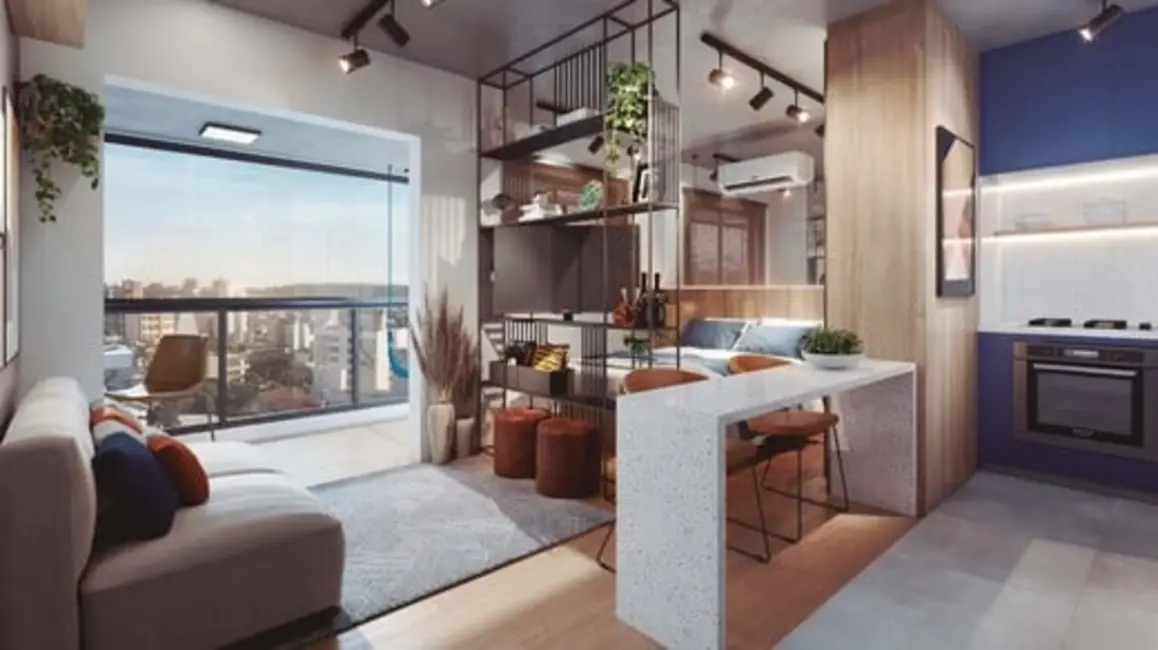 Foto 2 de Apartamento com 1 quarto à venda, 30m2 em Mercês, Curitiba - PR
