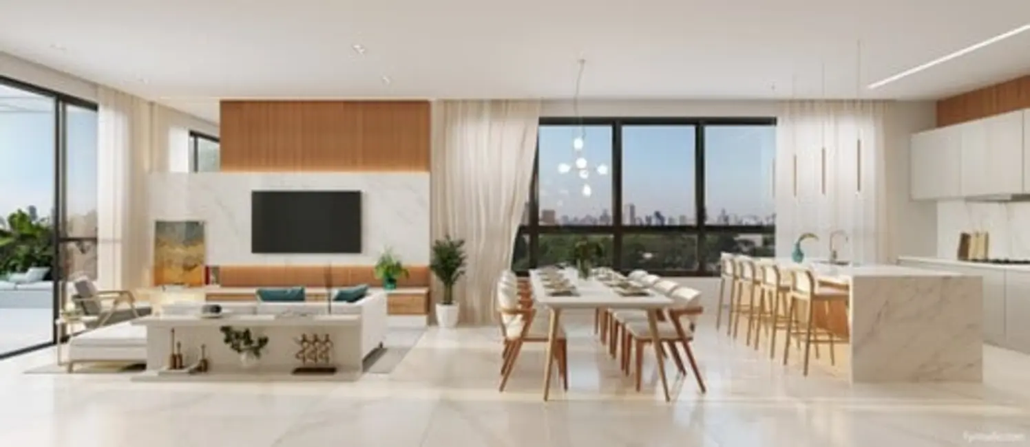 Foto 4 de Cobertura com 3 quartos à venda, 183m2 em Mercês, Curitiba - PR