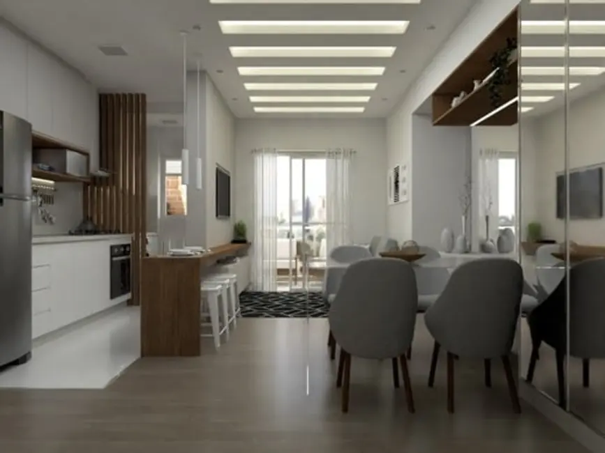 Foto 4 de Apartamento com 2 quartos à venda, 53m2 em Santa Cândida, Curitiba - PR