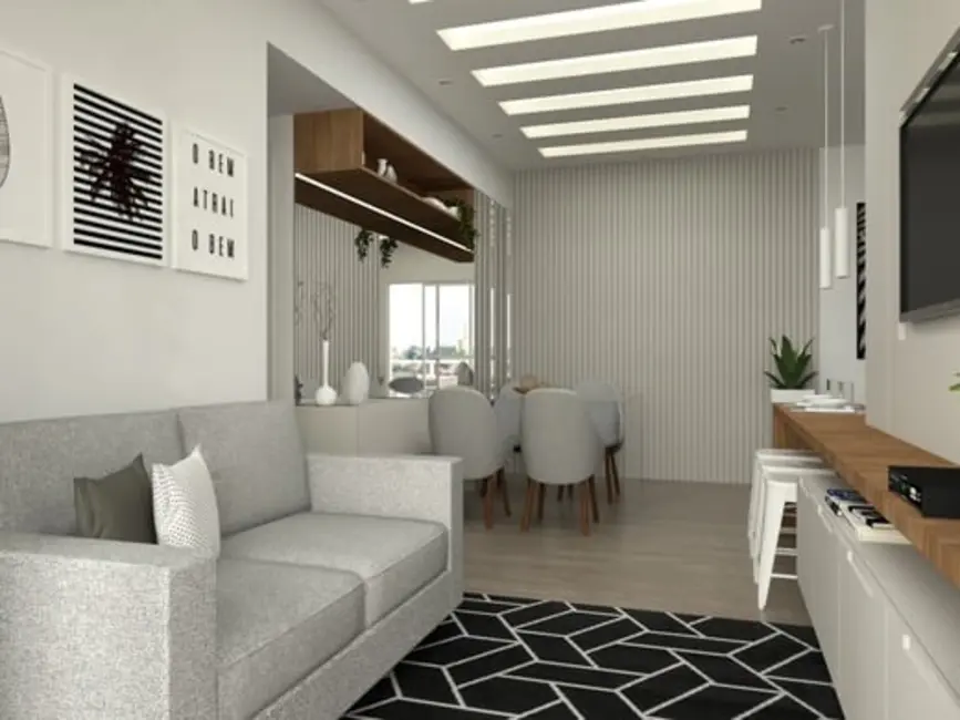 Foto 3 de Apartamento com 2 quartos à venda, 53m2 em Santa Cândida, Curitiba - PR