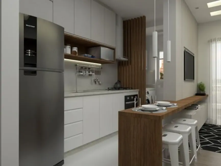 Foto 6 de Apartamento com 2 quartos à venda, 53m2 em Santa Cândida, Curitiba - PR