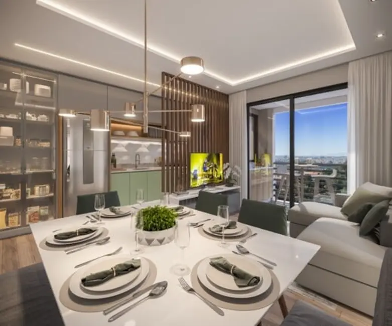 Apartamento com 2 quartos à venda, 55m2 em Atuba, Curitiba - PR - imagem 3 Foto 3 de Apartamento com 2 quartos à venda, 55m2 em Atuba, Curitiba - PR