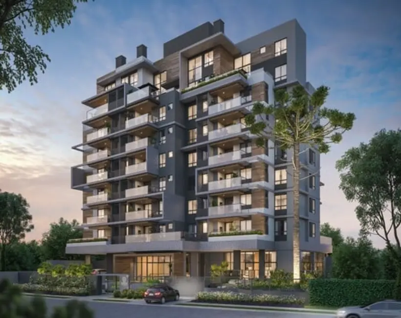 Foto 2 de Apartamento com 3 quartos à venda, 94m2 em Cabral, Curitiba - PR