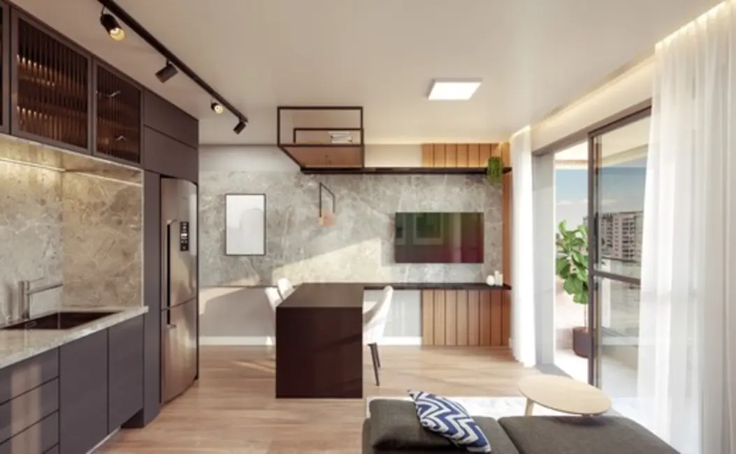 Foto 4 de Apartamento com 1 quarto à venda, 37m2 em Batel, Curitiba - PR