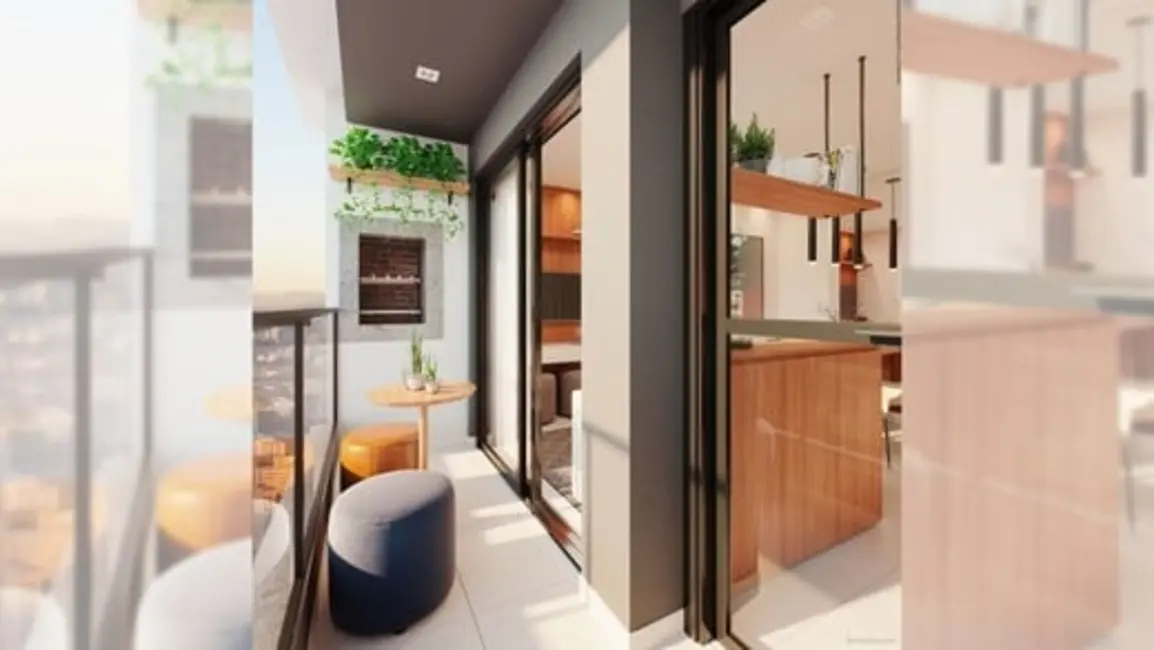 Apartamento com 2 quartos à venda, 49m2 em Capão Raso, Curitiba - PR - imagem 4 Foto 4 de Apartamento com 2 quartos à venda, 49m2 em Capão Raso, Curitiba - PR