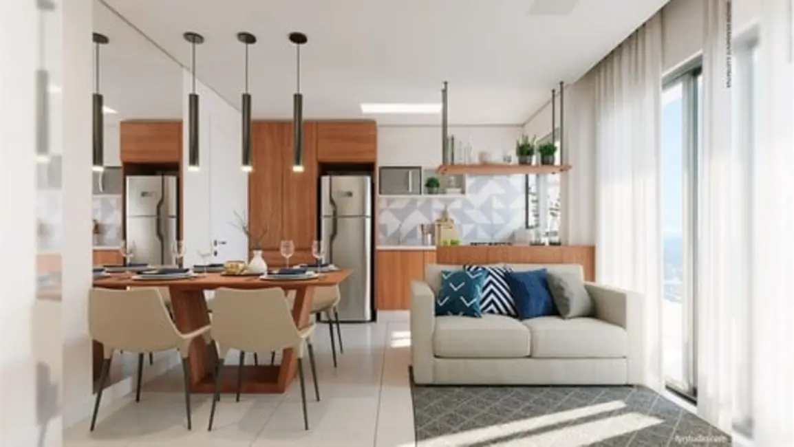 Apartamento com 2 quartos à venda, 49m2 em Capão Raso, Curitiba - PR - imagem 3 Foto 3 de Apartamento com 2 quartos à venda, 49m2 em Capão Raso, Curitiba - PR