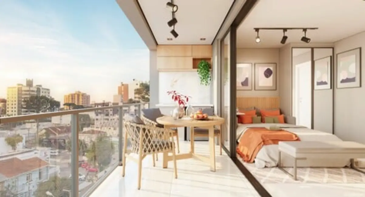 Foto 9 de Loft / Flat com 1 quarto à venda, 30m2 em Água Verde, Curitiba - PR