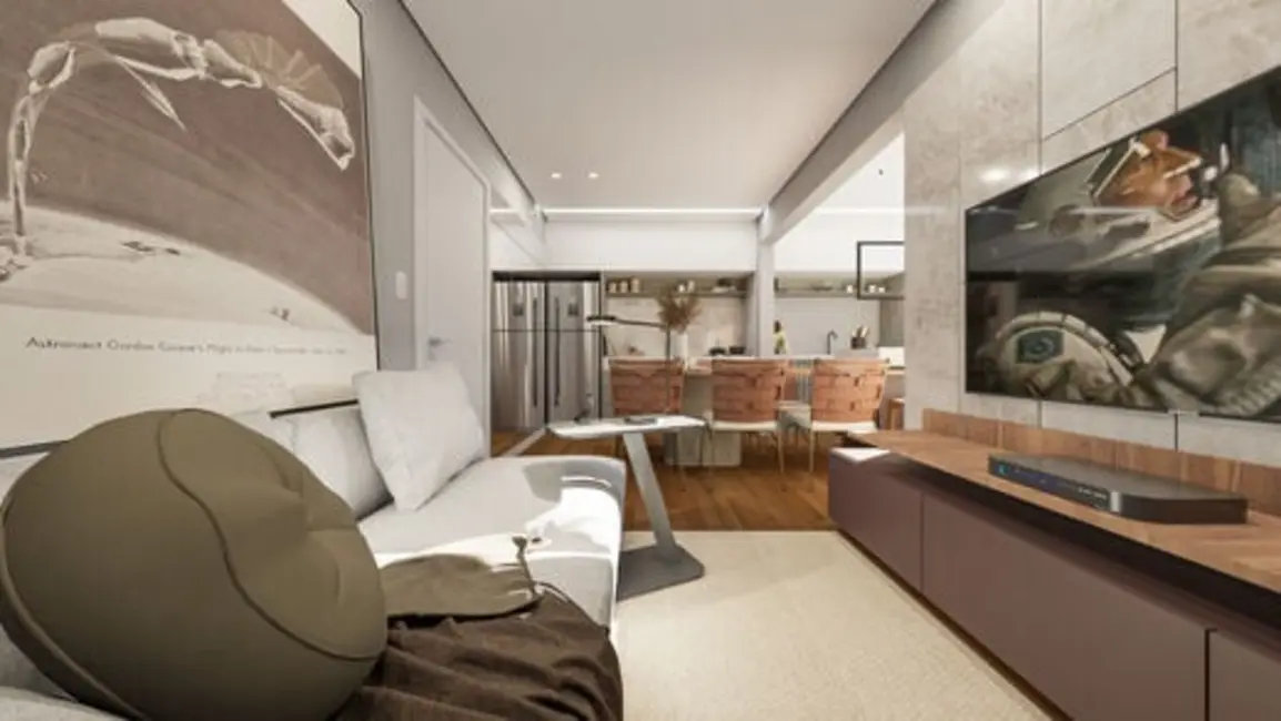 Foto 3 de Apartamento com 3 quartos à venda, 63m2 em Portão, Curitiba - PR