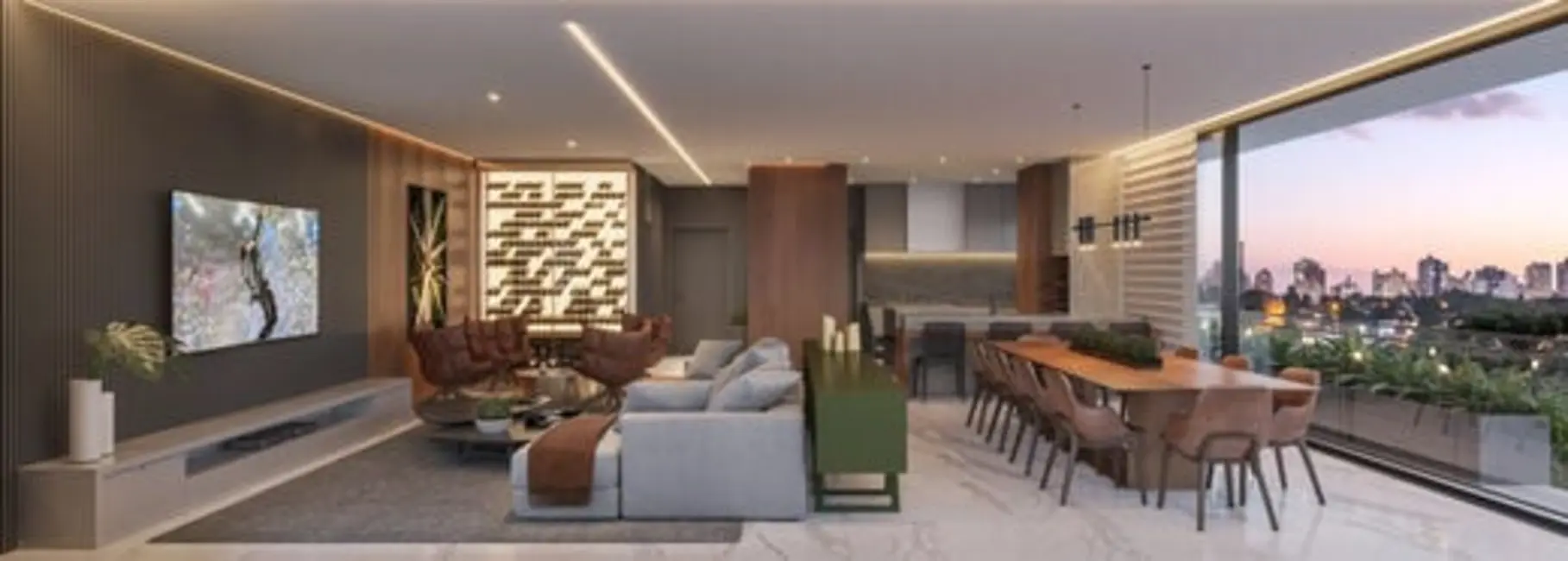 Apartamento com 3 quartos à venda, 219m2 em Batel, Curitiba - PR - imagem 9 Foto 9 de Apartamento com 3 quartos à venda, 219m2 em Batel, Curitiba - PR