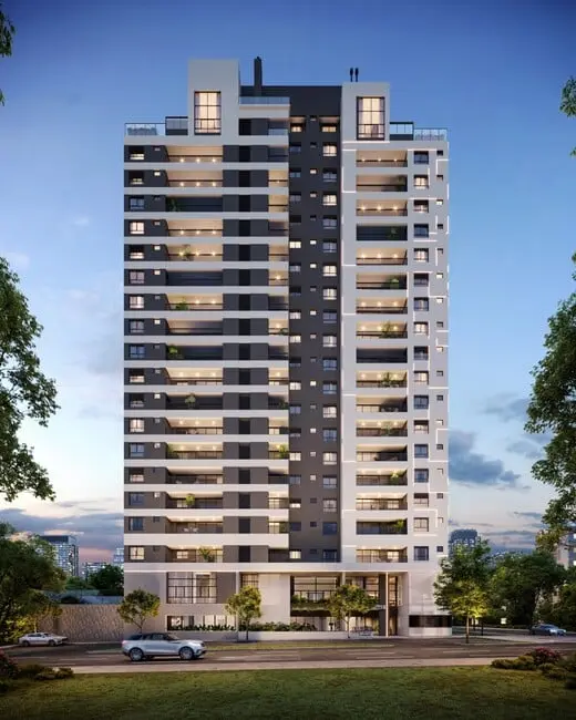 Foto 1 de Apartamento com 3 quartos à venda, 95m2 em Vila Izabel, Curitiba - PR