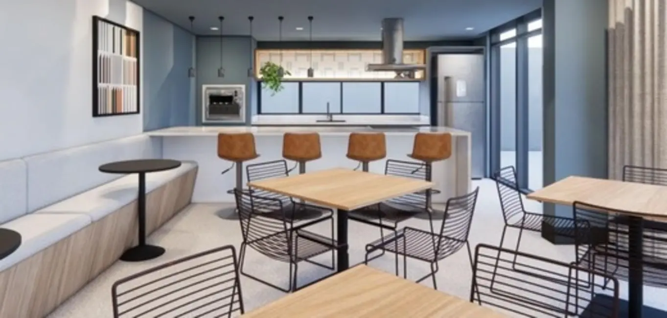 Foto 5 de Apartamento com 2 quartos à venda, 34m2 em Centro, Curitiba - PR