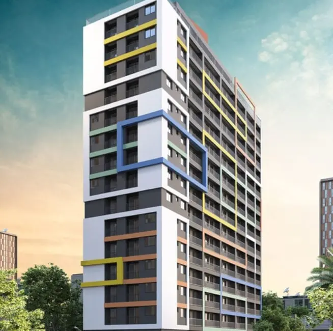 Foto 1 de Apartamento com 1 quarto à venda, 27m2 em Centro, Curitiba - PR