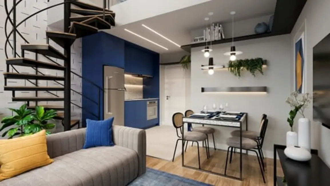 Foto 4 de Apartamento com 2 quartos à venda, 62m2 em Tingui, Curitiba - PR