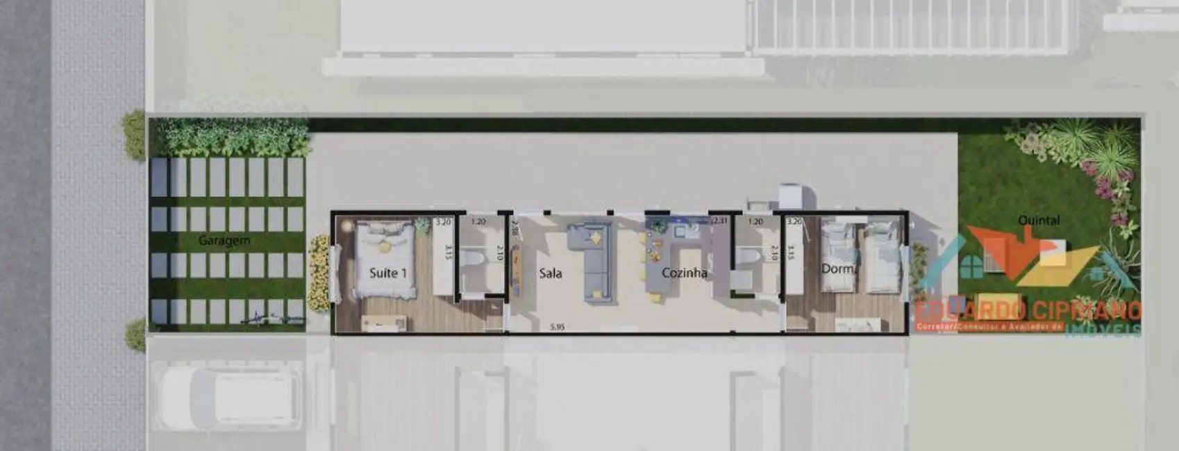 Foto 8 de Casa de Condomínio com 2 quartos à venda, 125m2 em Massaguaçu, Caraguatatuba - SP