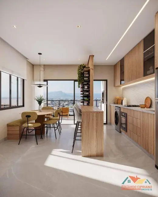 Foto 2 de Apartamento com 2 quartos à venda, 69m2 em Praia das Palmeiras, Caraguatatuba - SP