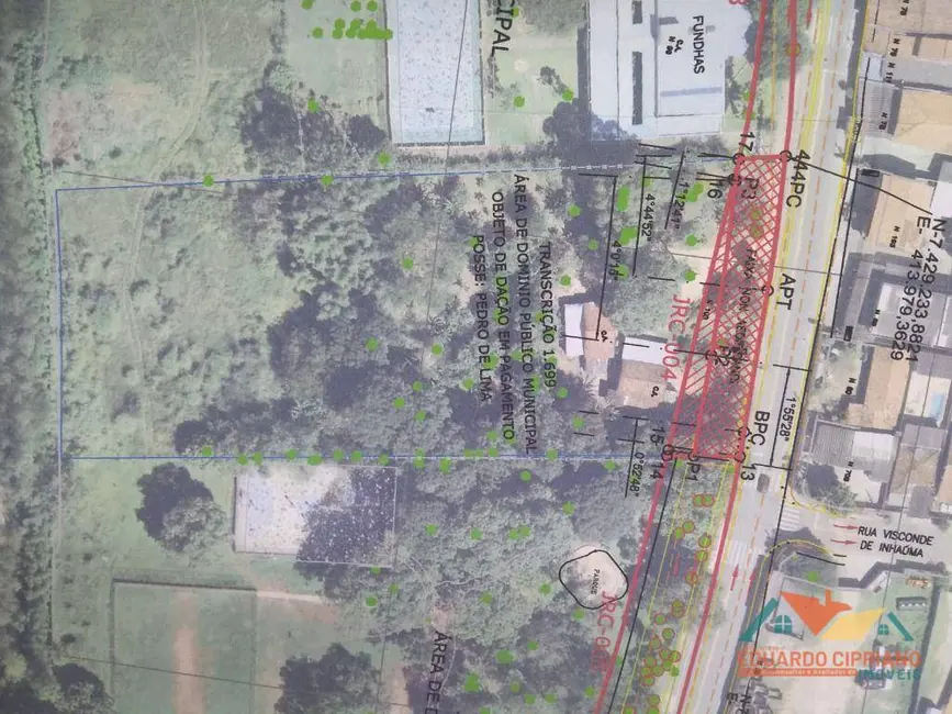 Foto 2 de Terreno / Lote à venda, 7315m2 em Sao Jose Dos Campos - SP