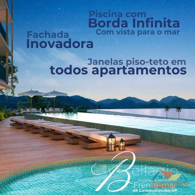 Foto 4 de Apartamento com 3 quartos à venda, 119m2 em Centro, Caraguatatuba - SP