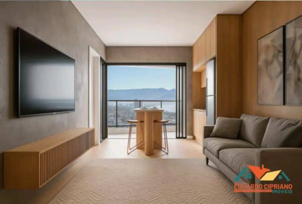 Foto 1 de Apartamento com 1 quarto à venda, 44m2 em Pontal de Santa Marina, Caraguatatuba - SP