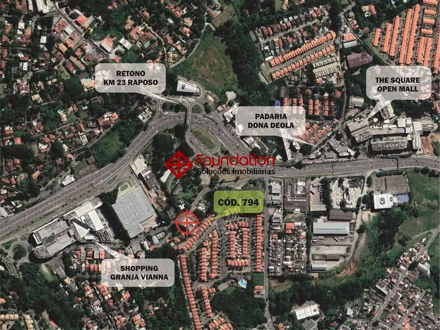 Foto 2 de Sala Comercial à venda, 967m2 em Jardim Lambreta, Cotia - SP