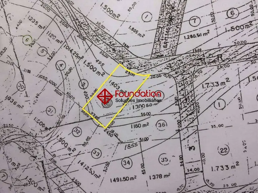 Foto 3 de Lote de Condomínio à venda, 1403m2 em Jardim São Vicente, Cotia - SP