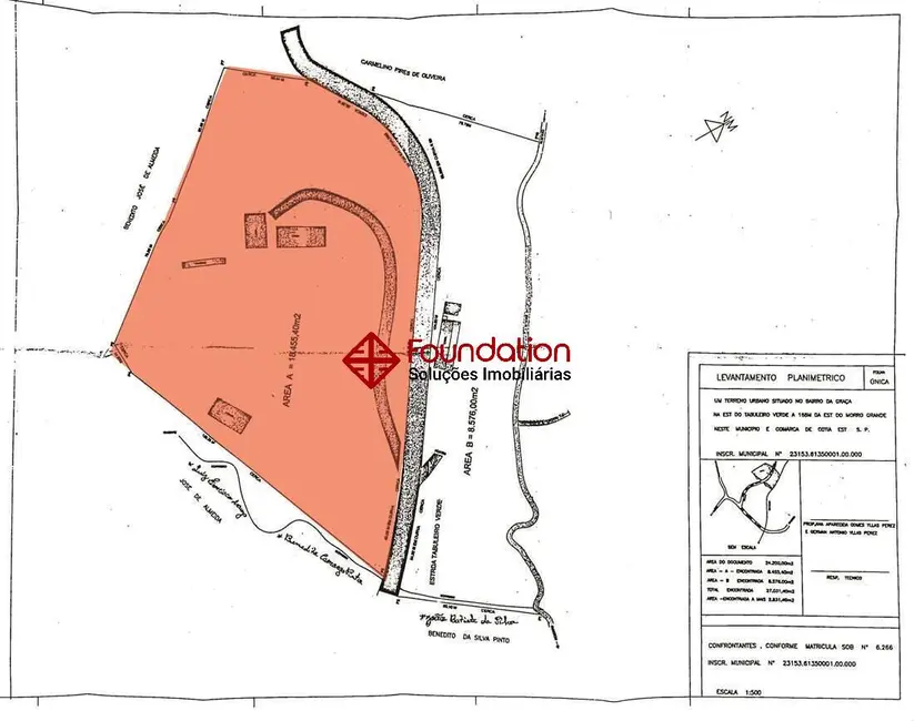 Terreno / Lote à venda em Taboleiro Verde, Cotia - SP - imagem 3 Foto 3 de Terreno / Lote à venda em Taboleiro Verde, Cotia - SP