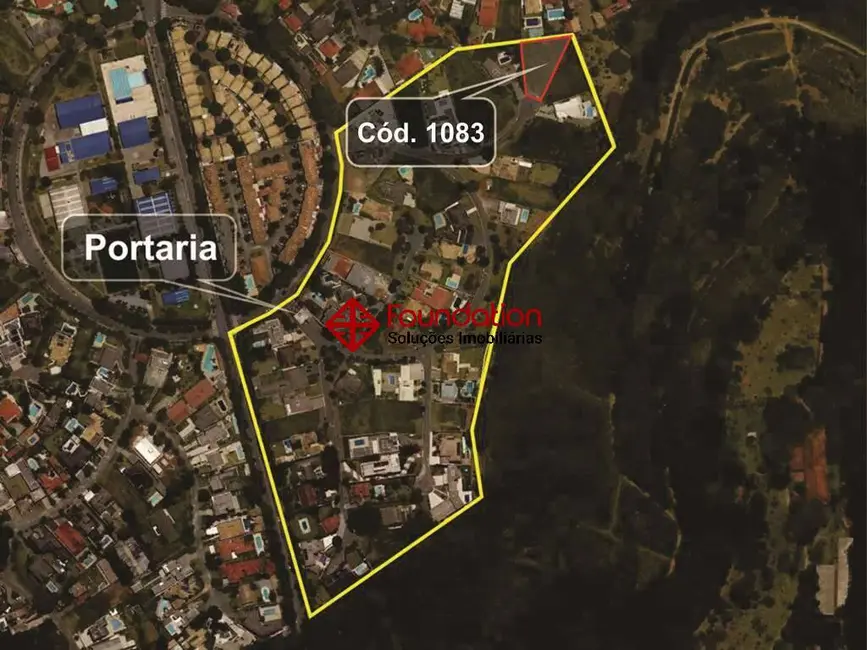 Foto 2 de Lote de Condomínio à venda, 1483m2 em Jardim Passárgada I, Cotia - SP