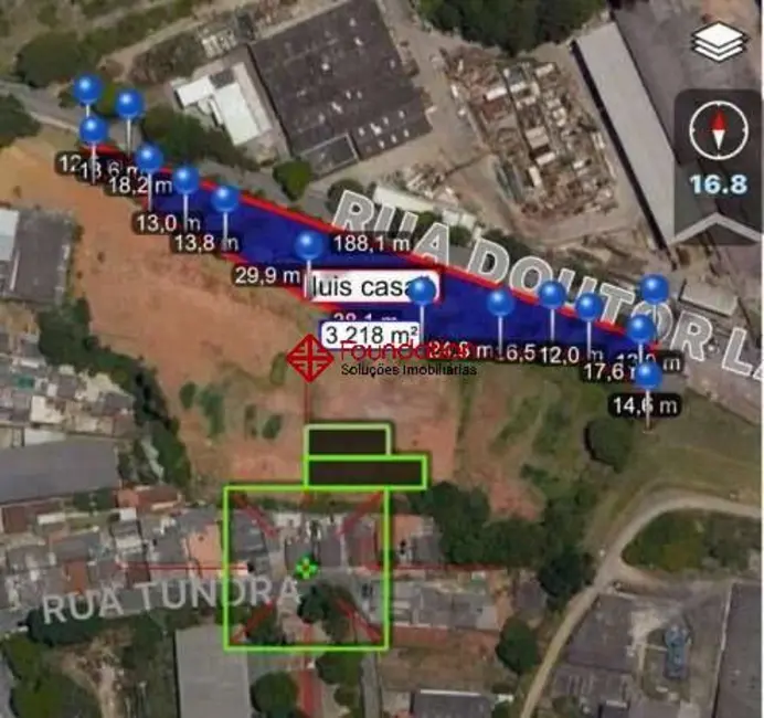 Foto 2 de Terreno / Lote à venda, 16538m2 em Parque Alexandre, Cotia - SP