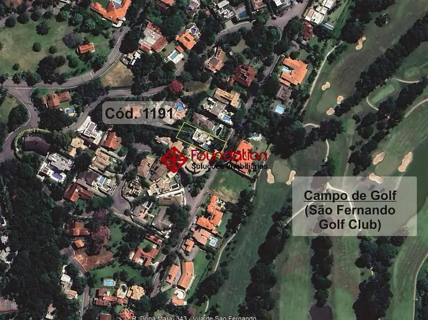 Foto 3 de Casa de Condomínio com 5 quartos à venda, 1081m2 em Vila de São Fernando, Cotia - SP