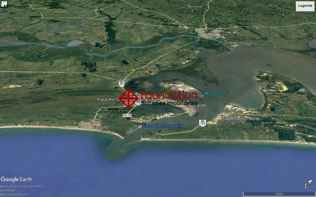 Terreno / Lote à venda, 24630m2 em Vila São Miguel, Rio Grande - RS - imagem 4 Foto 4 de Terreno / Lote à venda, 24630m2 em Vila São Miguel, Rio Grande - RS