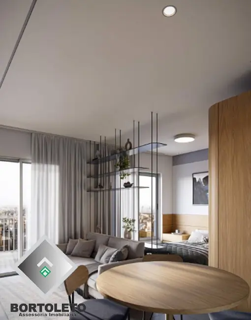 Apartamento com 1 quarto à venda, 29m2 em São Francisco, Curitiba - PR - imagem 6 Foto 6 de Apartamento com 1 quarto à venda, 29m2 em São Francisco, Curitiba - PR