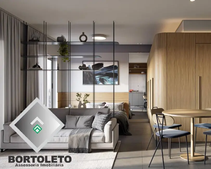 Apartamento com 1 quarto à venda, 29m2 em São Francisco, Curitiba - PR - imagem 8 Foto 8 de Apartamento com 1 quarto à venda, 29m2 em São Francisco, Curitiba - PR