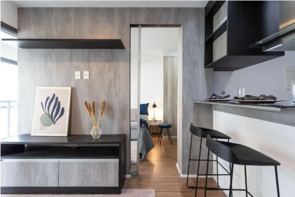 Apartamento com 1 quarto à venda, 40m2 em Vila Madalena, São Paulo - SP - imagem 6 Foto 6 de Apartamento com 1 quarto à venda, 40m2 em Vila Madalena, São Paulo - SP