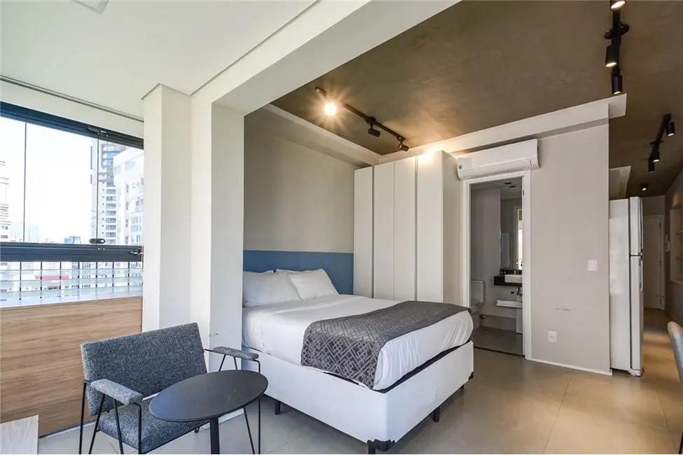 Apartamento com 1 quarto à venda, 32m2 em Vila Nova Conceição, São Paulo - SP - imagem 2 Foto 2 de Apartamento com 1 quarto à venda, 32m2 em Vila Nova Conceição, São Paulo - SP