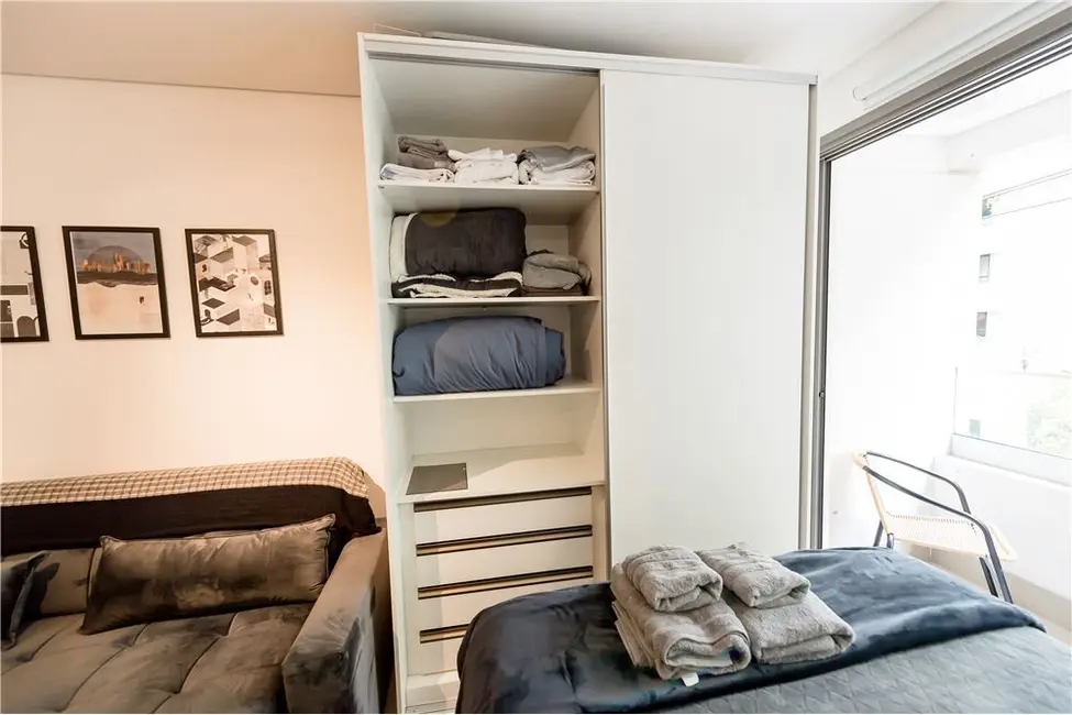 Apartamento com 1 quarto à venda, 28m2 em Vila Nova Conceição, São Paulo - SP - imagem 7 Foto 7 de Apartamento com 1 quarto à venda, 28m2 em Vila Nova Conceição, São Paulo - SP