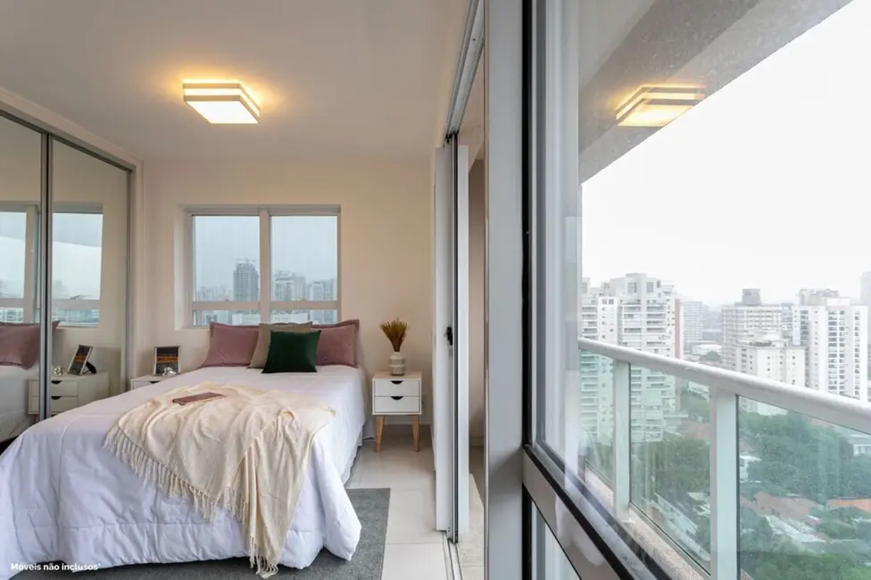 Foto 1 de Apartamento com 1 quarto à venda, 50m2 em Brooklin Paulista, São Paulo - SP