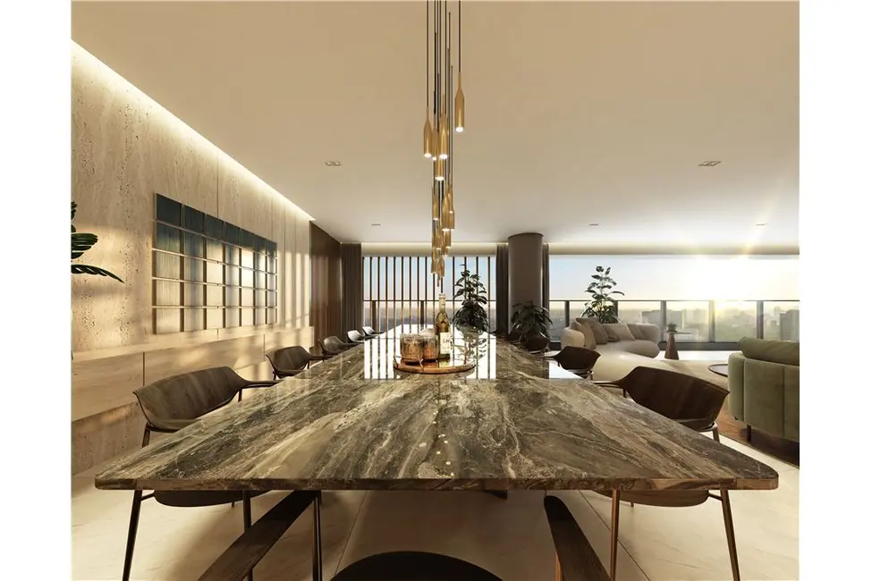 Apartamento com 4 quartos à venda, 301m2 em Indianópolis, São Paulo - SP - imagem 9 Foto 9 de Apartamento com 4 quartos à venda, 301m2 em Indianópolis, São Paulo - SP