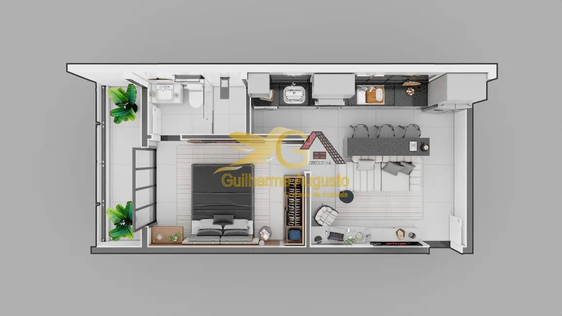 Apartamento com 1 quarto à venda, 3858m2 em Dom Bosco, Sao Joao Del Rei - MG - imagem 4 Foto 4 de Apartamento com 1 quarto à venda, 3858m2 em Dom Bosco, Sao Joao Del Rei - MG