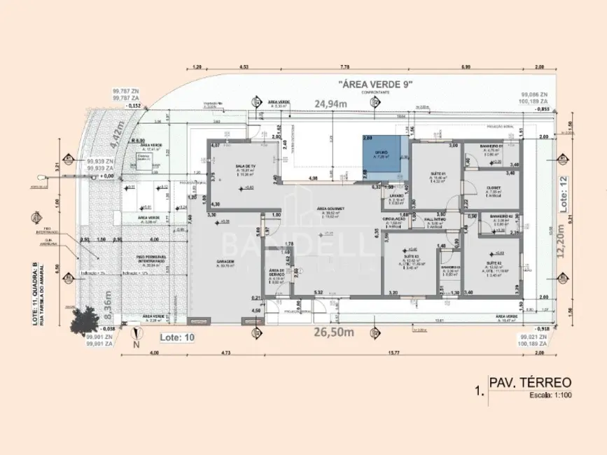 Casa de Condomínio com 3 quartos à venda, 180m2 em Araraquara - SP - imagem 7 Foto 7 de Casa de Condomínio com 3 quartos à venda, 180m2 em Araraquara - SP