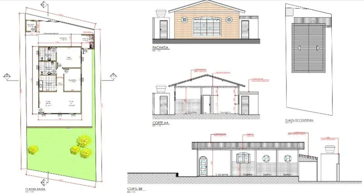 Foto 2 de Casa com 2 quartos à venda, 111m2 em Itirapina - SP