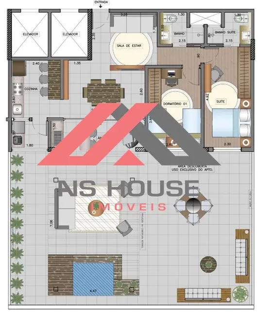 Apartamento com 2 quartos à venda, 166m2 em Santa Paula, Sao Caetano Do Sul - SP - imagem 3 Foto 3 de Apartamento com 2 quartos à venda, 166m2 em Santa Paula, Sao Caetano Do Sul - SP