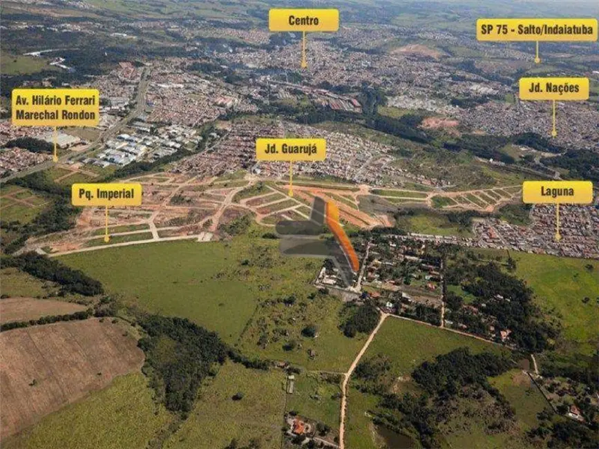 Foto 2 de Terreno / Lote à venda, 180m2 em Jardim Santa Cruz, Salto - SP