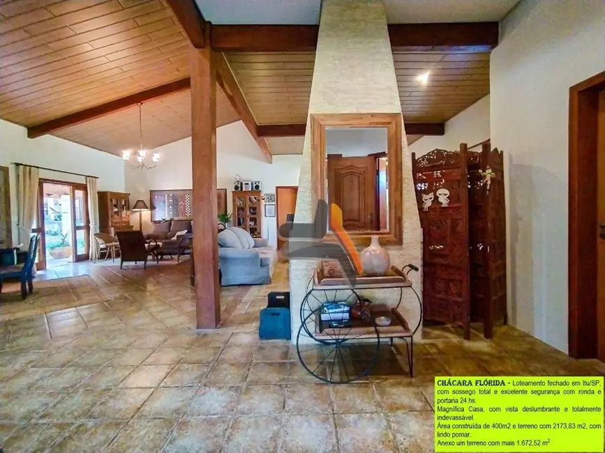 Foto 5 de Casa de Condomínio com 3 quartos à venda, 3846m2 em Chácara Flórida, Itu - SP