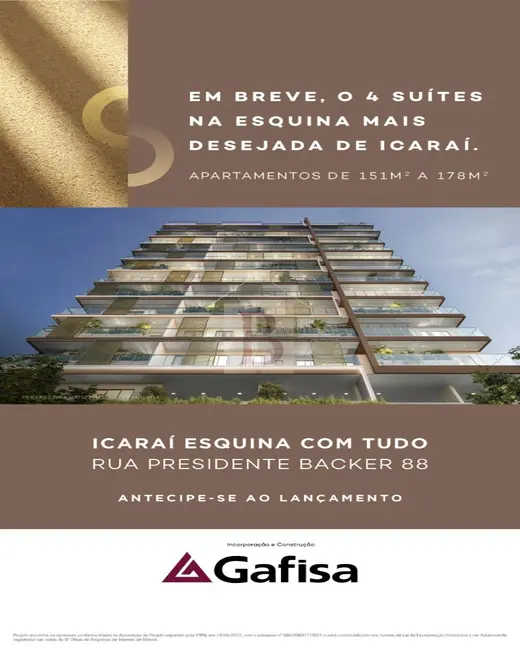 Foto 1 de Apartamento com 4 quartos à venda, 178m2 em Icaraí, Niteroi - RJ