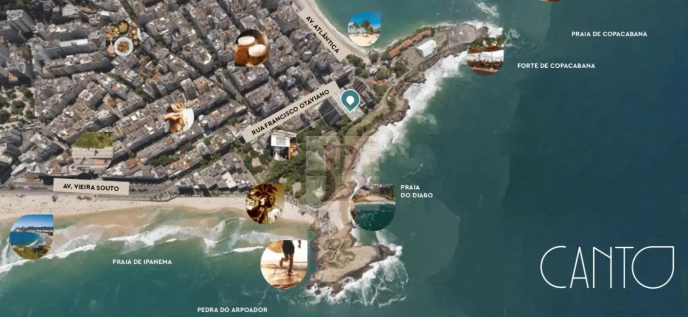 Foto 2 de Apartamento com 1 quarto à venda, 39m2 em Ipanema, Rio De Janeiro - RJ