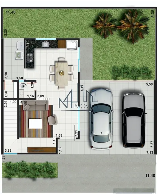Foto 8 de Casa com 3 quartos à venda, 181m2 em Chácaras São Pedro, Aparecida De Goiania - GO
