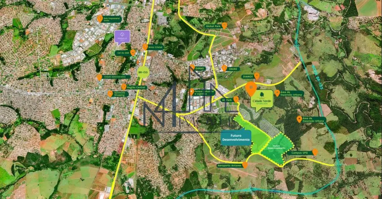 Foto 7 de Terreno / Lote à venda, 250m2 em Real Grandeza, Aparecida De Goiania - GO