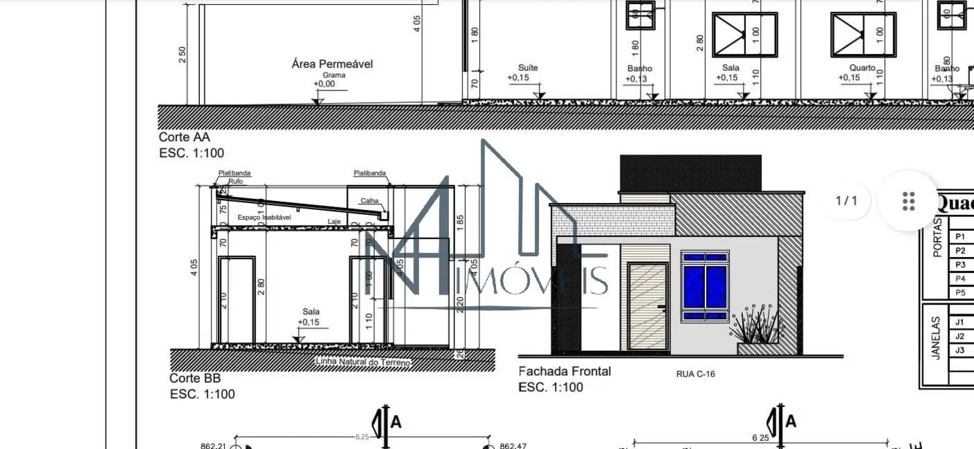 Foto 6 de Casa com 3 quartos à venda, 187m2 em Parque Ibirapuera, Aparecida De Goiania - GO