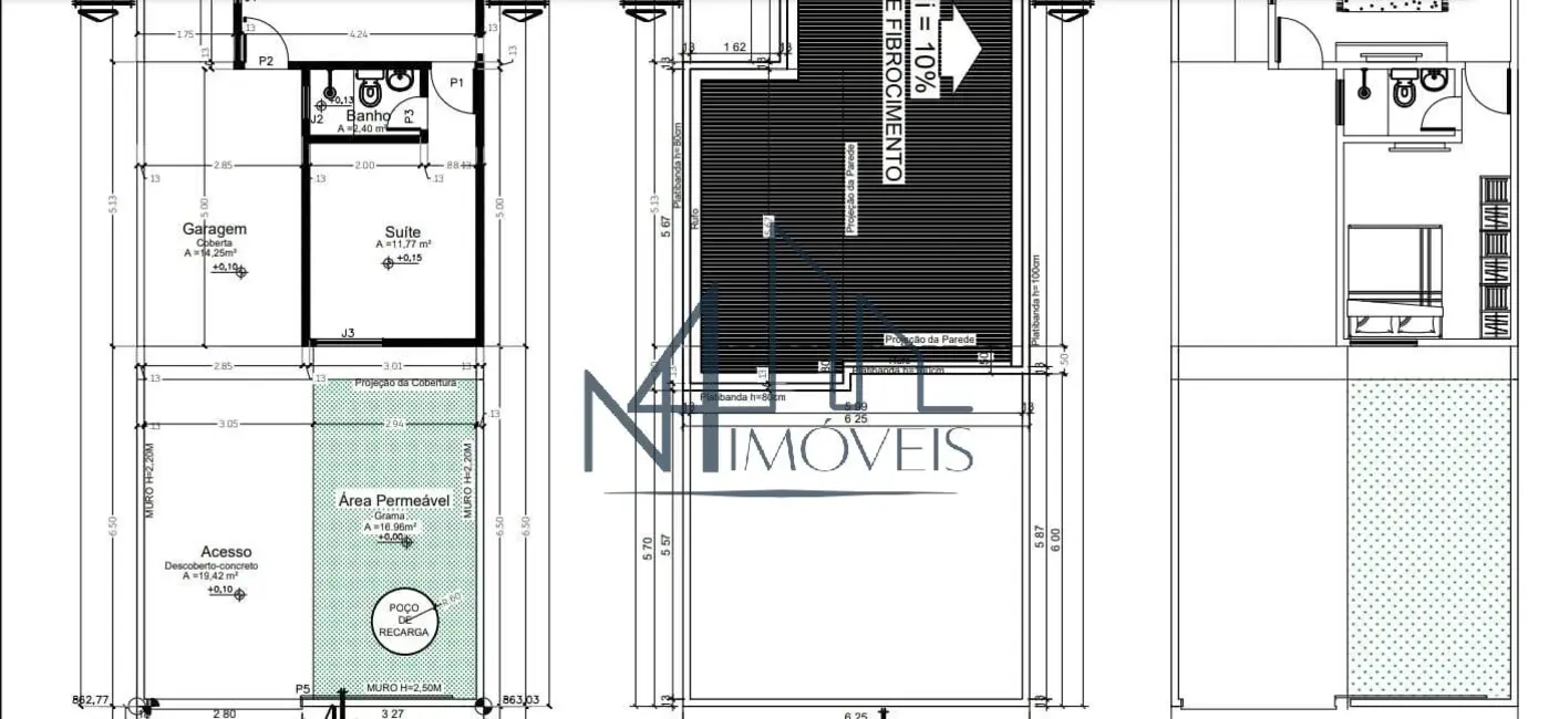 Foto 3 de Casa com 3 quartos à venda, 187m2 em Parque Ibirapuera, Aparecida De Goiania - GO