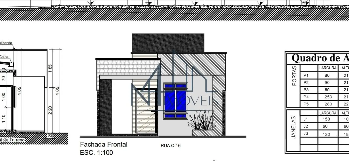 Foto 1 de Casa com 3 quartos à venda, 187m2 em Parque Ibirapuera, Aparecida De Goiania - GO
